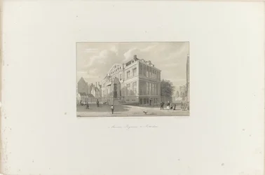 View of Museum Boijmans in Rotterdam, 1854