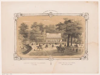 Society in Haarlemmerhout, Haarlem (series title: Haarlem and surroundings)