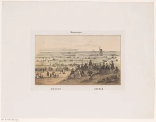 Race at Scheveningen on August 3, 1846
