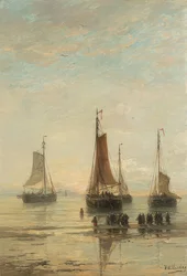 Ships at Anchor, Scheveningen