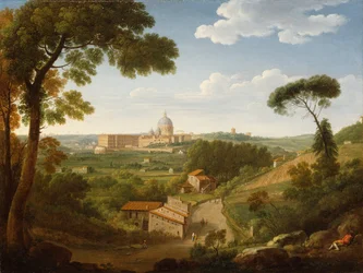 The Vatican from Monte Mario
