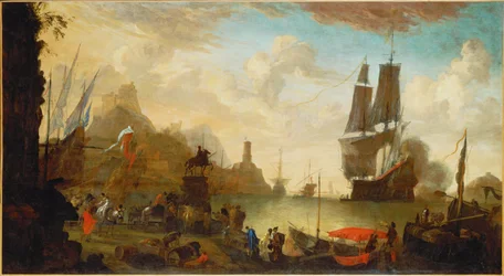 View of an Italian Port