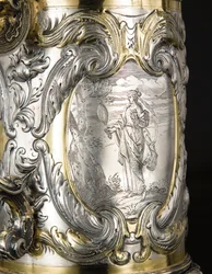 Detail (of a Tankard, Danzig, c.1670)