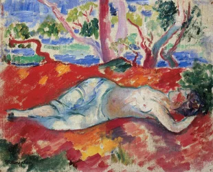 A Sleeping Woman
