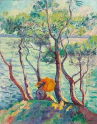 Jeanne with the Parasol, Cavaliere