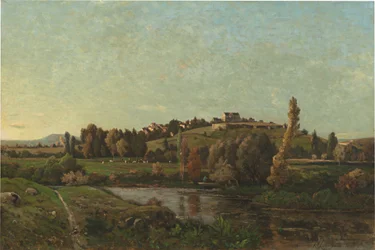 Landscape in Auvergne