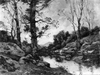 View near Hérisson