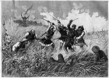 Conquest of Tonkin (present-day Vietnam) - Death of Commander Henri Riviere (1827-1883), May 19