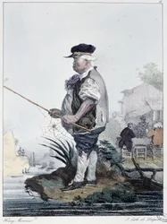 Man Fishing: 