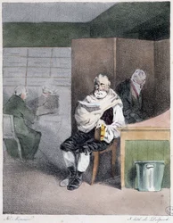 Sous Chef - in Administrative Mores by Henri Monnier