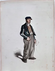 The Commissionaire (Factor) by Henri Monnier, c. 1850