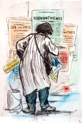 The Poster Man, c1900-1919