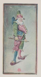 Punchinello, Three-quarters to the Right