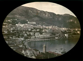 The city and gulf of Monaco