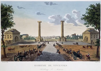 The Barrier de Vincennes - in “Vues de Paris”