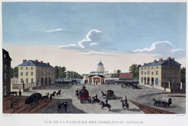 View of the Barrière des Gobelins ou d
