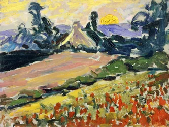 Landscape at Sunset