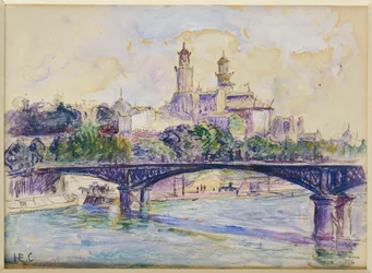 The Seine in Front of the Trocadero