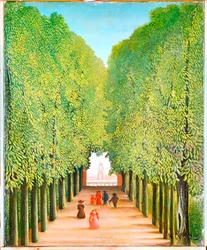 Alleyway in the Park of Saint-Cloud