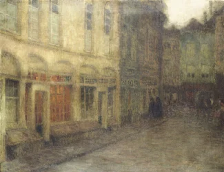 Square in Ypres, Dusk, c.1898