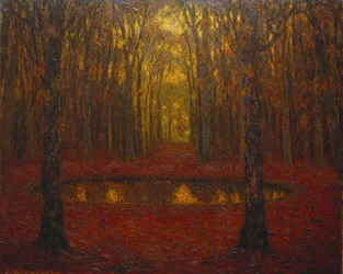 The Pond at Versailles in Autumn