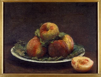 A Plate of Peaches