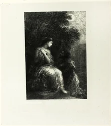 Duet of the Trojans, seventh plate