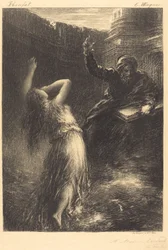 Evocation of Kundry (2nd plate)