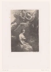 Marguerite Appears to Faust and Mephisto from Heaven