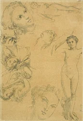 Sheet of Studies (replica)