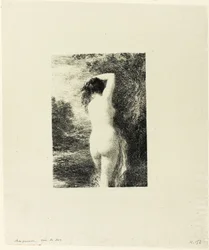 Standing Bather (third plate)