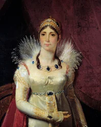 Portrait of Josephine de Beauharnais (detail)
