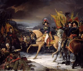The Battle of Hohenlinden on 3 December 1800