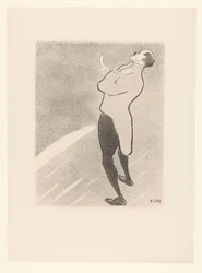 Portrait of the Cabaret Performer Kam-Hill (Le Café Concert)