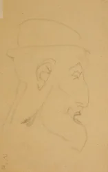 Portrait of an Old Man, right profile