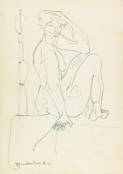 Seated Female Figure
