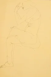 Sophie Nude, Seated, Legs Crossed