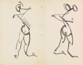 Two Dancing Figures