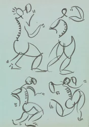 Two Full-Length Figures