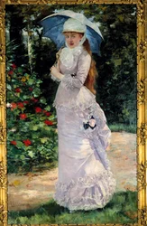 Portrait of Madame Valtesse de la Bigne (1861-1910), Courtesan Who Served as a Model for Nana
