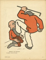 The Butter Plate, number 302, Satirical in Colors