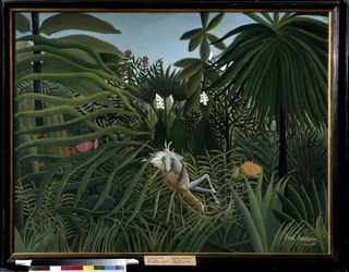 Horse Attacked by a Jaguar