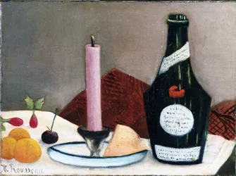 Still Life - The Pink Candle