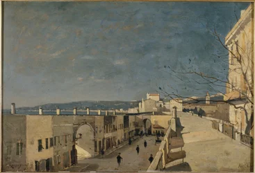 A quay in Nice, Les Ponchettes
