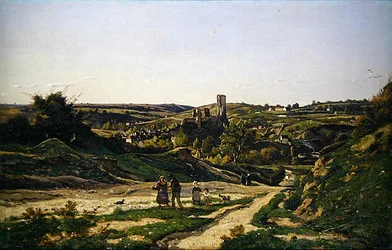 The Castle and Village of Herisson