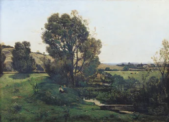 View from Moncel-sur-Seine, c.1868