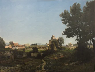 View of Rome from the Palatine Hill