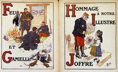 Fire and Mess Tin, and Tribute to Marshal Joffre, Illustration from 