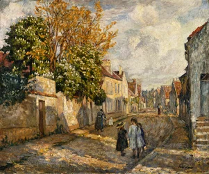 Street Scene, Lagny
