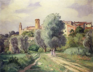 Two Women in the Countryside